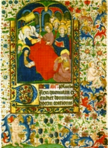 Matre du Walters 269 : La domination de la Vierge, Reims BM, ms, 2852; fol 89