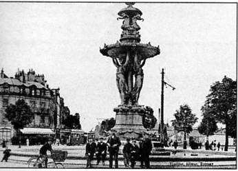 Reims,Fontaine Bartholdi