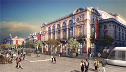 Palais de justice de Reims et Grand thtre de Reims