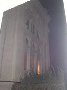 La porte des Tisserands photo de nuit novembre 2007 La porte des Tisserands en 2007