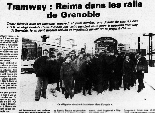 ville de reims, le tramway à Reims, mode de transport propre
