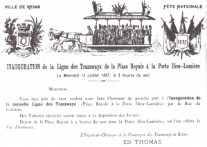 ville de reims, le tramway à Reims, mode de transport propre