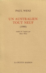 Un australien neuf de Paul Wenz Un australien de Paul Wenz