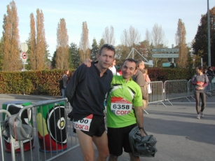 Marathon de Reims Xavier et Pierre-Yves